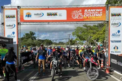 Santo Antônio de Jesus sedia a segunda etapa do ranking estadual de Ciclismo de Estrada 2025