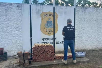 Fábrica clandestina de fogos de artifício é desativada em Cruz das Almas