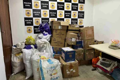 Mais de 2 milhões de fogos são apreendidos em operação contra comércio clandestino em Alagoinhas, Feira e Serrinha