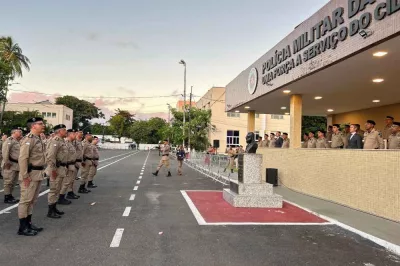 PMBA realiza cerimônia de aposição de luvas aos Oficiais recém-promovidos