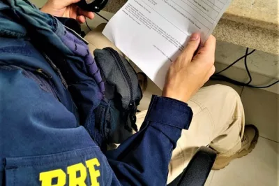 PRF cumpre mandado de prisão por extorsão durante fiscalização em Ipiaú