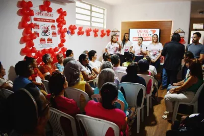 Prefeitura de Alagoinhas realiza ação de saúde voltada a idosos com hipertensão e diabetes no CCPI