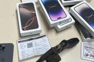 PM é baleado durante assalto a loja de celulares em Feira de Santana