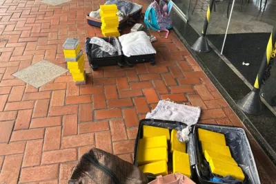 Três mulheres são presas em ônibus com 30 kg de cocaína no sudoeste da Bahia