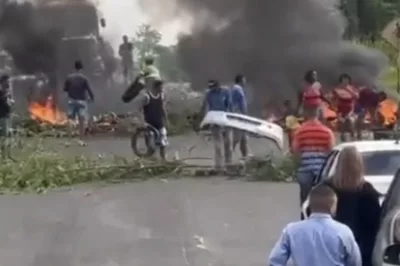 Moradores de Terra Nova protestam por melhorias na BA-515