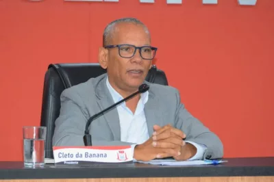 Vereador Cleto da Banana reassume presidência da Câmara Municipal após decisão do Tribunal de Justiça