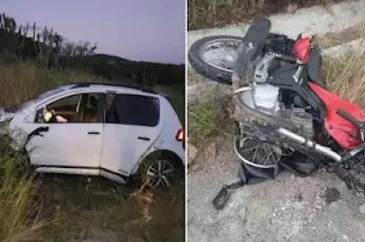Motociclista morre após colisão em trecho da região sisaleira