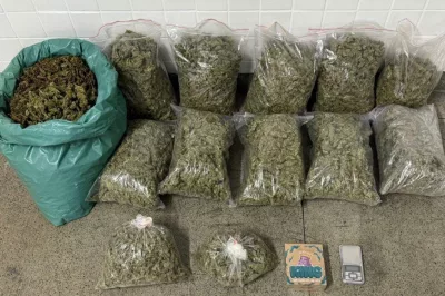 PM apreende 34 quilos de maconha em Feira de Santana