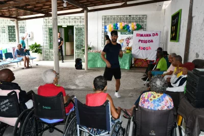 Alagoinhas: Semana da pessoa idosa tem início com ação no Lar Nova Esperança