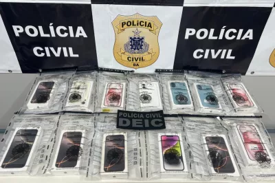 Polícia Civil recupera em Salvador e Alagoinhas celulares roubados avaliados em R$ 95 mil
