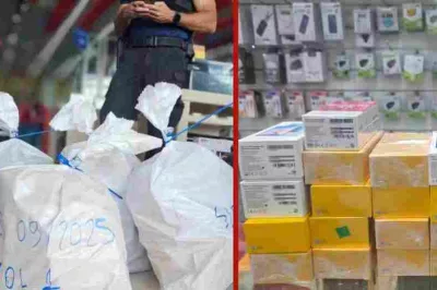 Receita Federal apreende eletrônicos durante operação em Feira e Alagoinhas