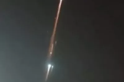 Luz misteriosa aparece no céu de cidade baiana e chama atenção de morador