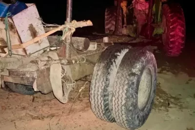 Homem morre após trator atingir carroça na zona rural de Mata de São João