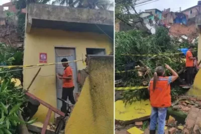 Deslizamento de terra em Porto Seguro deixa uma vítima fatal