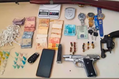Polícia Militar apreende armas e drogas na zona rural de Alagoinhas