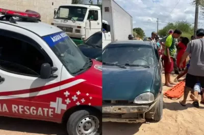 Homem é arremessado de carro após capotamento na BA-411 no interior da Bahia