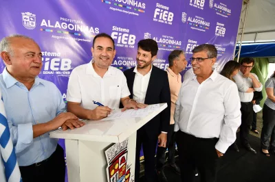 Assinada a Ordem de Serviço para Construção da Unidade Integrada SESI/SENAI em Alagoinhas