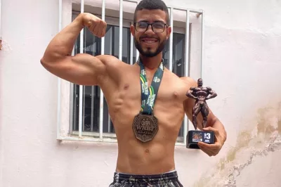 Atleta alagoinhense se destaca no Campeonato Baiano de Fisiculturismo Fitness