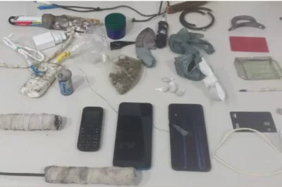 Polícia Militar realiza varredura e inspeção no interior das celas da Delegacia de Inhambupe