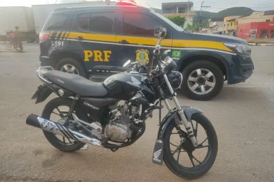 Homem compra motocicleta por R$ 6 mil e acaba preso pela PRF na Bahia