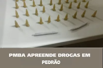 Polícia Militar prende suspeito de tráfico no município de Pedrão