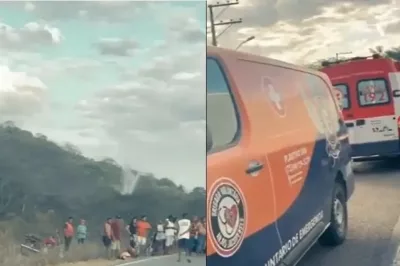 Motociclista fica em estado gravíssimo após acidente no interior baiano