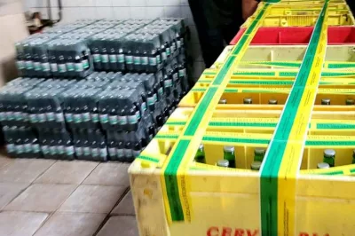 Fábrica clandestina de bebidas é desarticulada em Vitória da Conquista