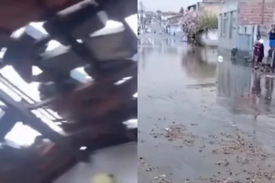Temporal atinge Alagoinhas e causa estragos em residências