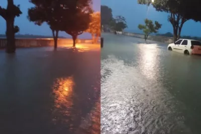 Município de Barra registra maior volume de chuva do Brasil nas últimas 24h e sofre com alagamentos pela cidade