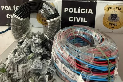 Homem é preso por furto à base da Coelba em Conceição do Coité