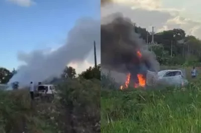 Ex-Jacuipense, Thiaguinho sofre acidente na BR-101