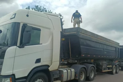 Em Senhor do Bonfim, PRF flagra carreta com 28 toneladas de excesso de peso