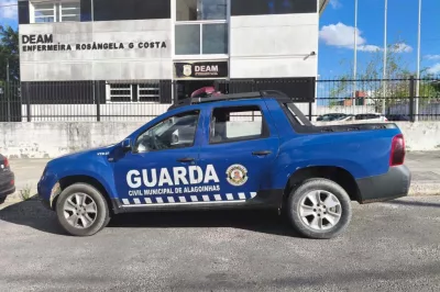 Guarda Civil Municipal prende homem em flagrante por tentativa de feminicídio, em Alagoinhas