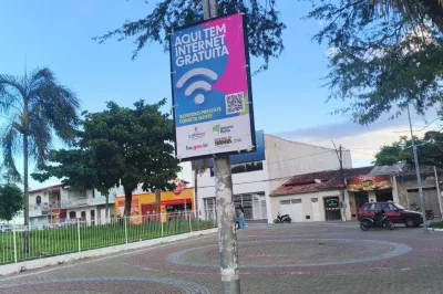 Alagoinhas ganha mais três pontos de WI-FI gratuitos em praças públicas