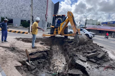 Alagoinhas pós-chuvas: equipes de manutenção já atuaram em 70 localidades, informa prefeitura