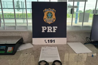 PRF cumpre mandado de prisão por homicídio durante fiscalização em ônibus na BR-116, na Bahia