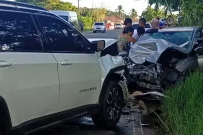 Vereadora de Alagoinhas sofre acidente na BR-110, em Catu