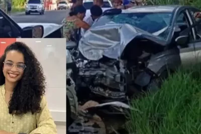 Vereadora de Alagoinhas, Luma Menezes, passa por cirurgia após grave acidente na BR-110