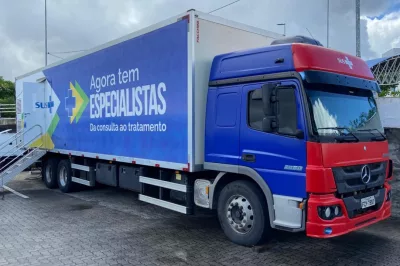 Alagoinhas recebe carreta do programa ‘Agora Tem Especialista’ com foco na saúde da mulher