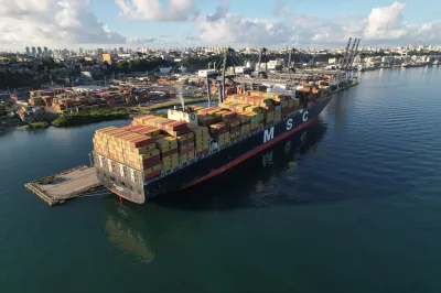 Primeiras peças da Ponte Salvador-Itaparica chegam da China