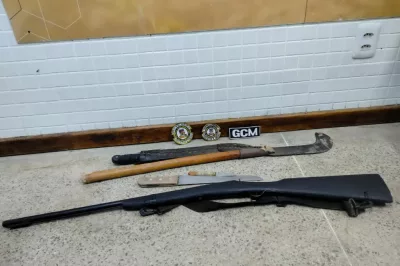 GCM de Alagoinhas prende suspeito após ameaçar com armas duas mulheres