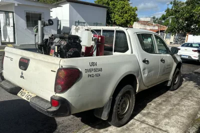 Mais carros fumacê reforçam o combate ao Aedes aegypti em Alagoinhas