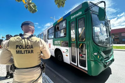 Polícia registra redução de 35,4% dos roubos a ônibus no primeiro quadrimestre de 2026