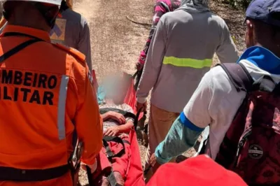 Bombeiros resgatam homem desaparecido há quatro dias no Oeste baiano