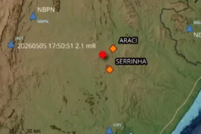 Tremor de terra é registrado na Região do Sisal
