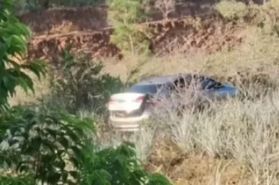 Três homens são encontrados mortos dentro de carro na BA-099, em Entre Rios