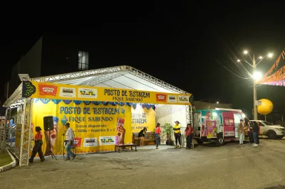 Estrutura de saúde é ampliada para atender ao público do São João de Alagoinhas 2026
