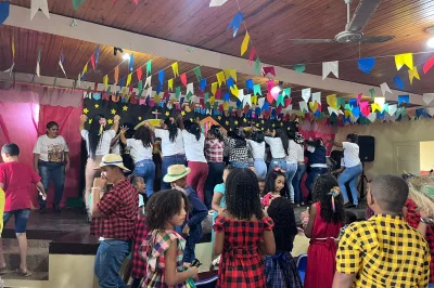 Escola do Campo celebra São João com integração, cultura e fortalecimento dos vínculos comunitários