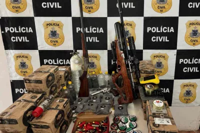 Operação Cartucho Vazio apreende armas e munições em Conceição do Coité