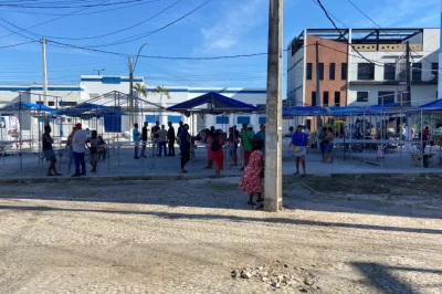 Alagoinhas: Ambulantes do calçadão iniciam trabalho em nova área reorganizada pela Prefeitura